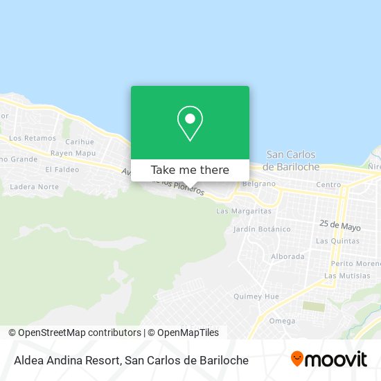 Aldea Andina Resort map