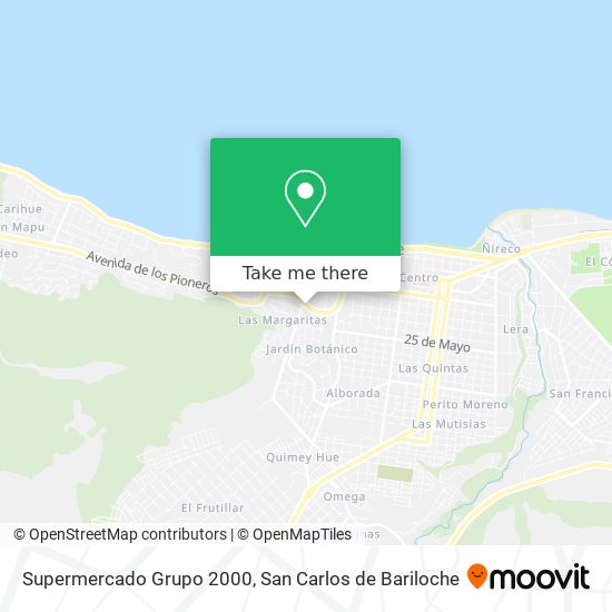 Supermercado Grupo 2000 map