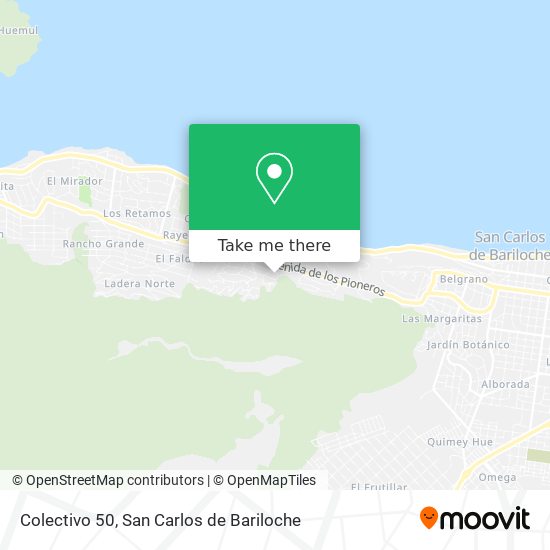 Colectivo 50 map