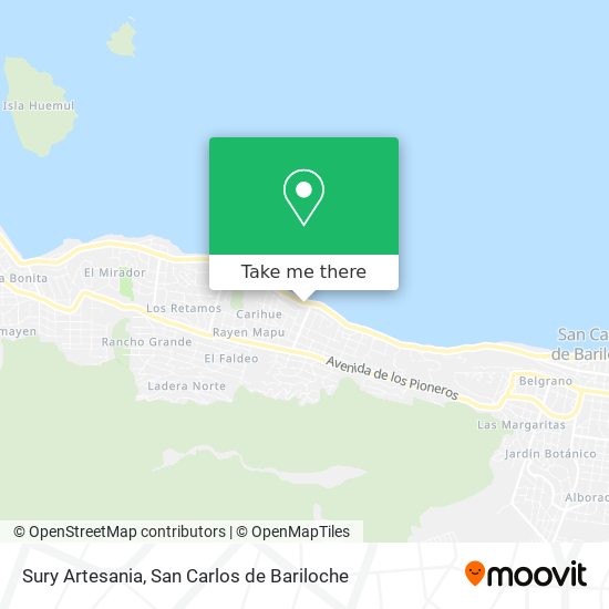 Sury Artesania map