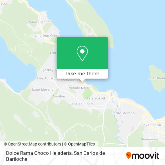 Mapa de Dolce Rama Choco Heladeria