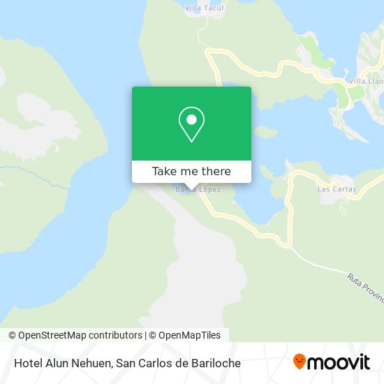 Hotel Alun Nehuen map