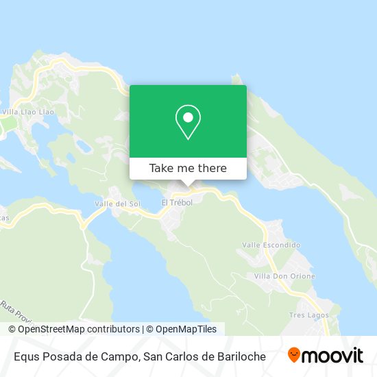 Equs Posada de Campo map