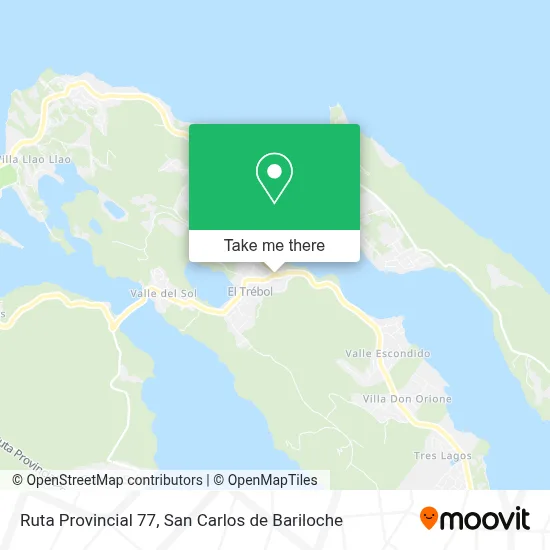 Ruta Provincial 77 map