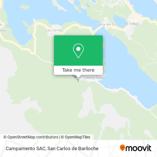 Campamento SAC map