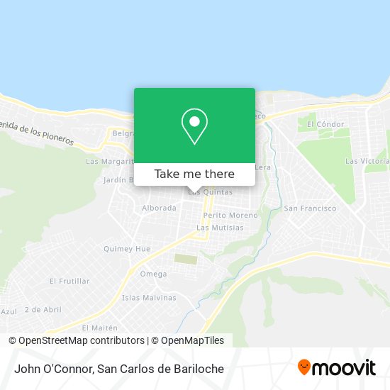 John O'Connor map