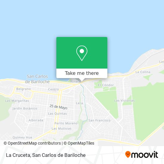 La Cruceta map