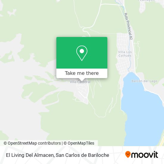 El Living Del Almacen map
