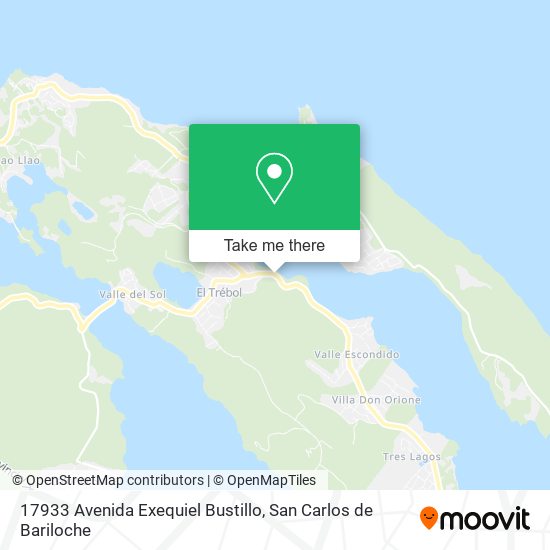 17933 Avenida Exequiel Bustillo map