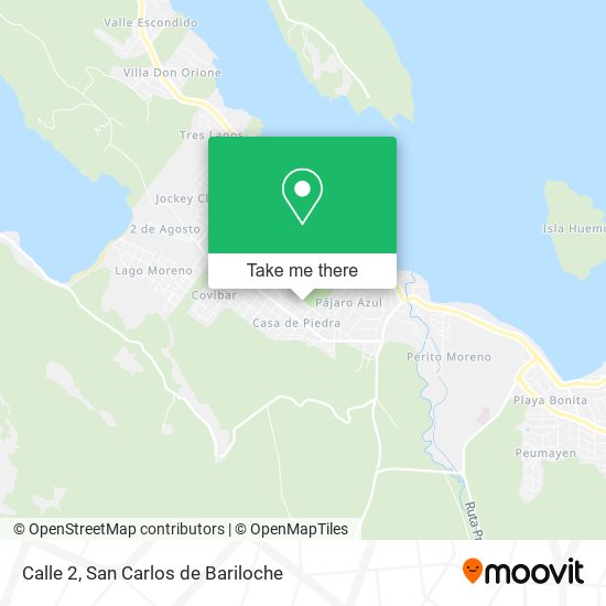 Calle 2 map