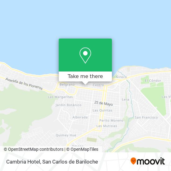 Mapa de Cambria Hotel