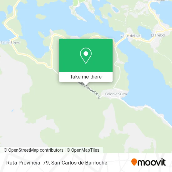 Ruta Provincial 79 map