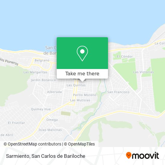 Sarmiento map