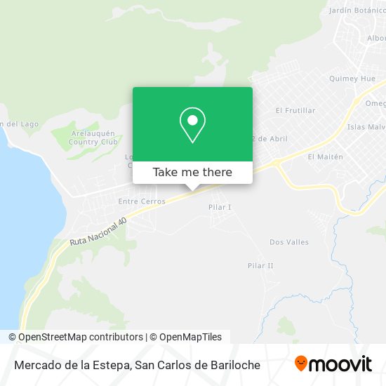 Mercado de la Estepa map