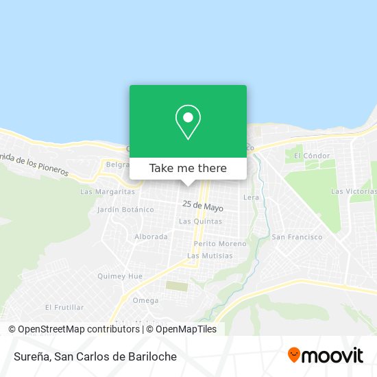 Sureña map