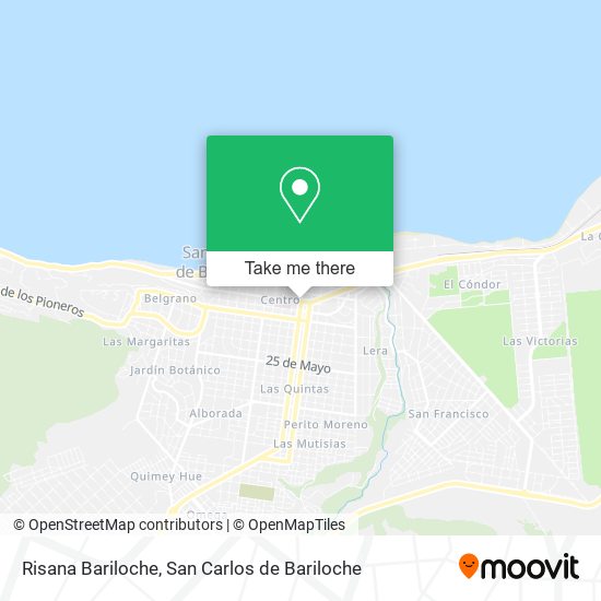 Mapa de Risana Bariloche