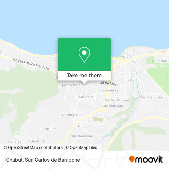 Mapa de Chubut