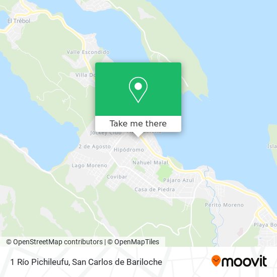 1 Río Pichileufu map