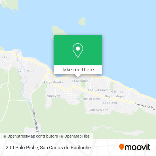 200 Palo Piche map