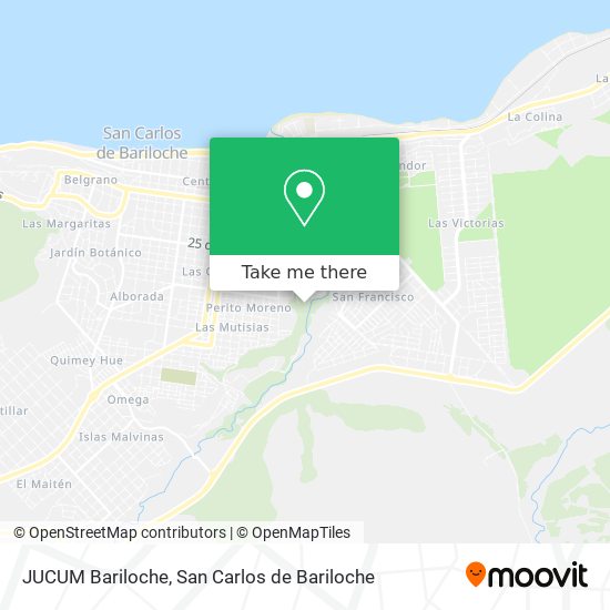 Mapa de JUCUM Bariloche