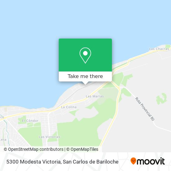 5300 Modesta Victoria map
