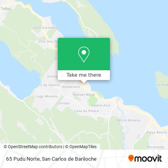 Mapa de 65 Pudu Norte