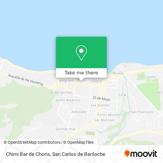 Chimi Bar de Choris map