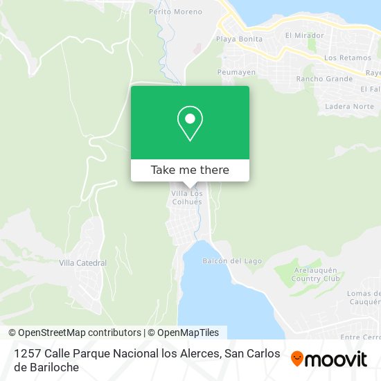 1257 Calle Parque Nacional los Alerces map