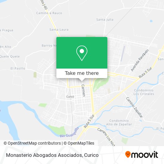 Monasterio Abogados Asociados map