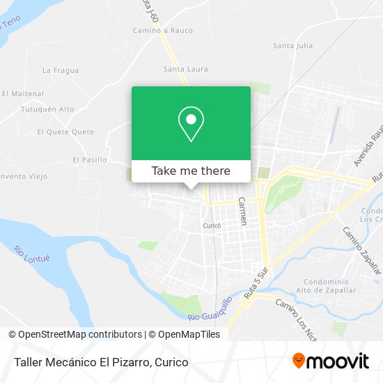 Taller Mecánico El Pizarro map