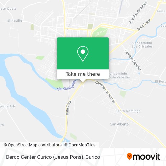 Derco Center Curico (Jesus Pons) map