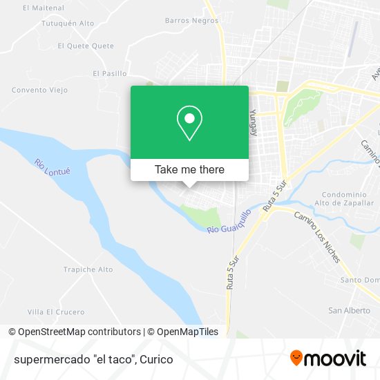 supermercado "el taco" map