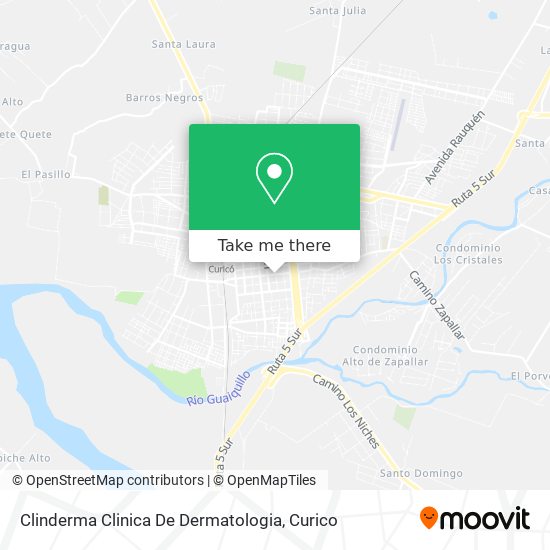 Clinderma Clinica De Dermatologia map