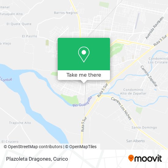 Plazoleta Dragones map