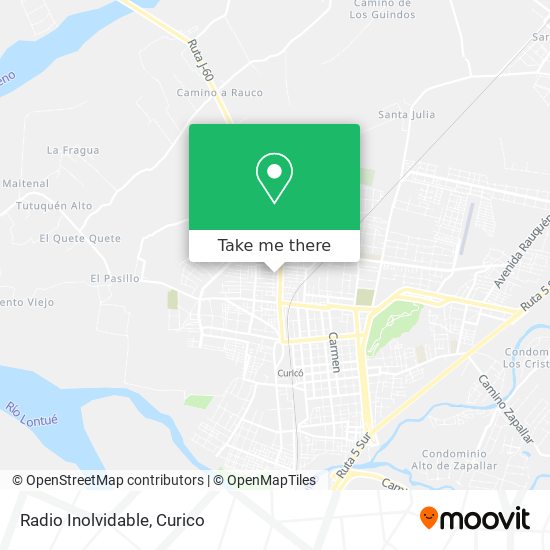Radio Inolvidable map