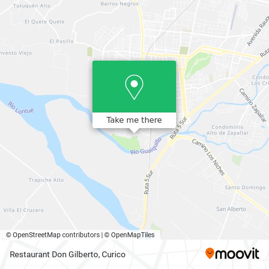 Restaurant Don Gilberto map