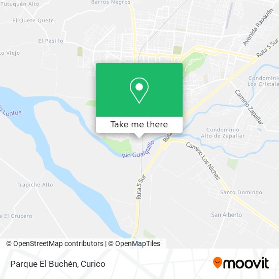 Mapa de Parque El Buchén