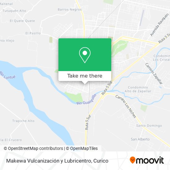 Makewa Vulcanización y Lubricentro map