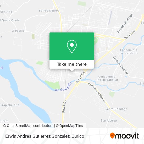 Erwin Andres Gutierrez Gonzalez map