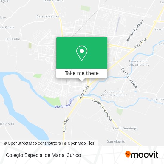 Mapa de Colegio Especial de Maria