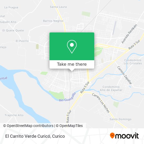 El Carrito Verde Curicó map