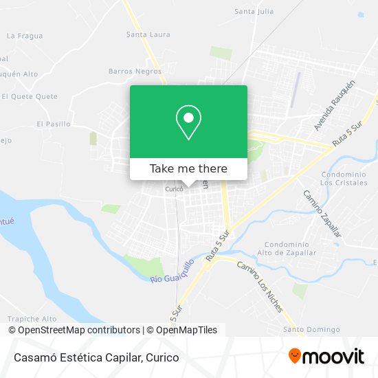 Casamó Estética Capilar map