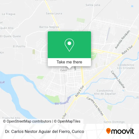 Dr. Carlos Nestor Aguiar del Fierro map