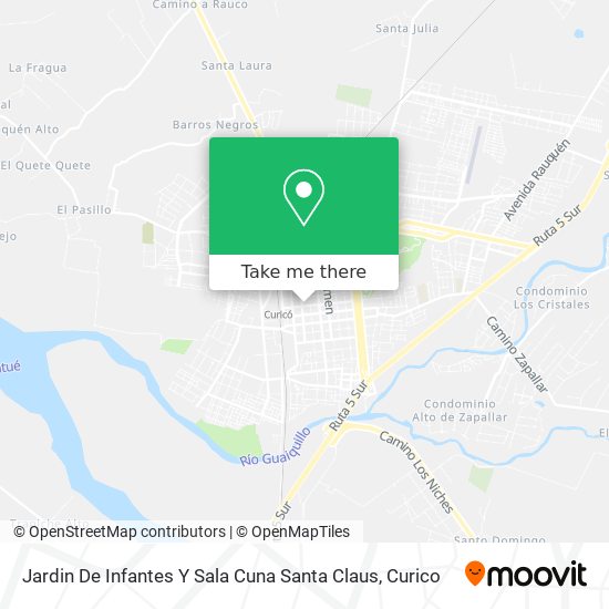 Jardin De Infantes Y Sala Cuna Santa Claus map