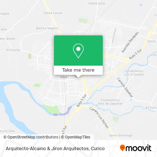 Arquitecto-Alcaino & Jiron Arquitectos map