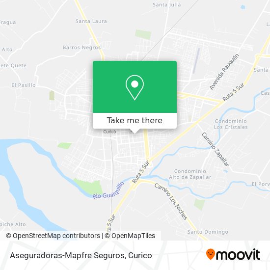 Aseguradoras-Mapfre Seguros map