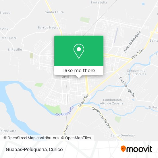 Guapas-Peluquería map