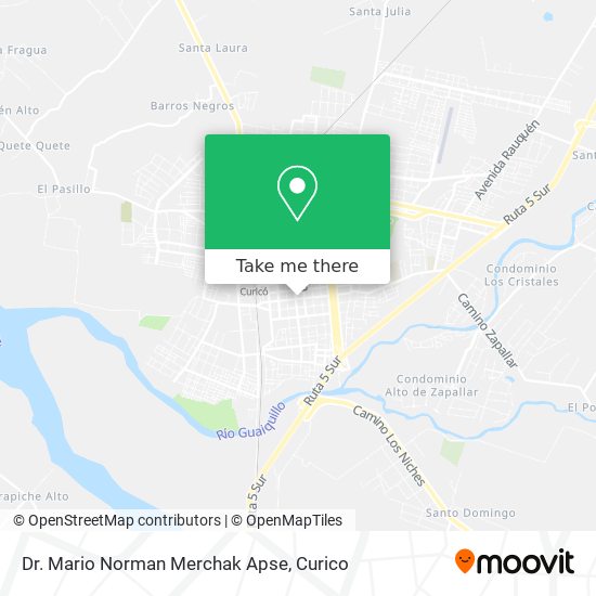 Dr. Mario Norman Merchak Apse map