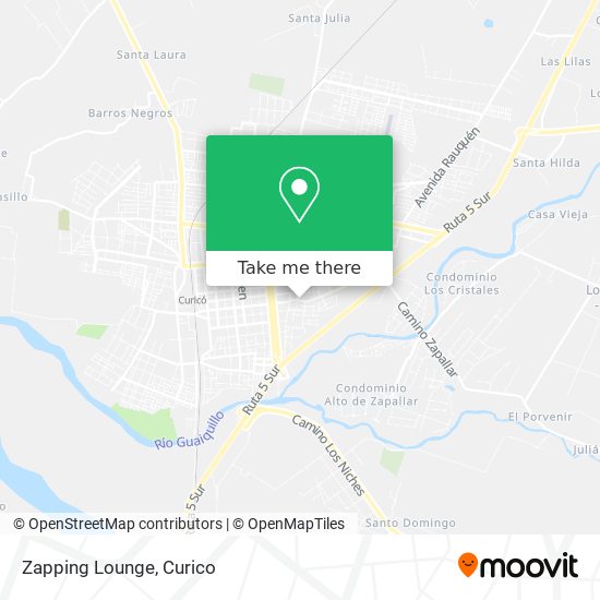 Zapping Lounge map