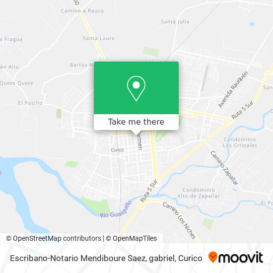 Escribano-Notario Mendiboure Saez, gabriel map